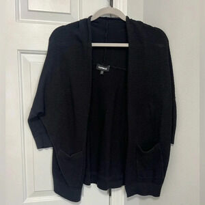 Black Express Cardigan
